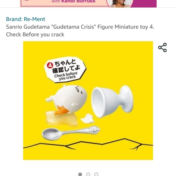 GUDETAMA Collectible "Check Before You Crack" - Picture 16 of 16